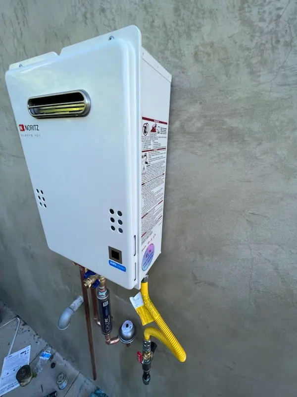 Tankless water heater installation for Sandston homes